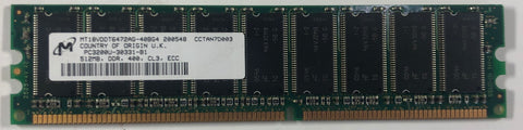 Micron MT18VDDT6472AG-40BG4 512MB DDR Server RAM Memory