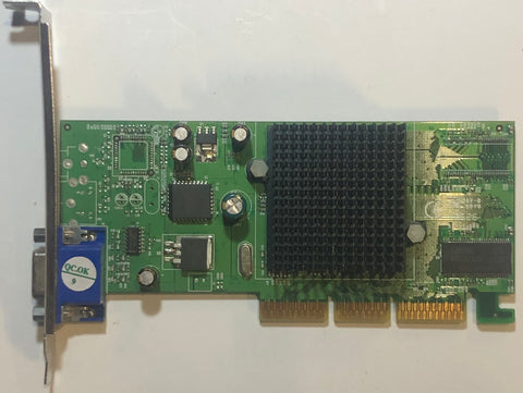 Jaton 3DF2 MX32DDR 32MB AGP Graphics Card- 82118H/V3
