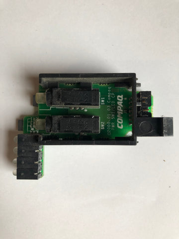 Hp prolient DL380 Power switch board p/n: 411026-001