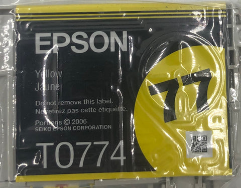 Epson 77 Yellow Ink Cartridge- T0774