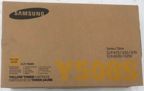 Samsung CLT-Y508S Yellow Toner Cartridge
