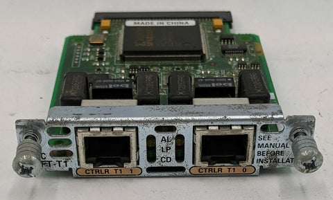 Cisco VWIC2-2MFT-T1 Voice/WAN Interface Card- 73-3663-03