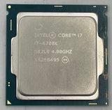 Intel Core i7-6700K Desktop CPU Processor- SR2L0