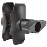 RAM Mounts 9001932 Short Length Double Socket Arm Mount- RAM-D-201U-C