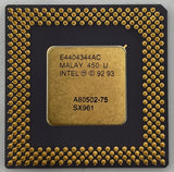 Intel Pentium 75 MHz Desktop CPU Processor- SX961