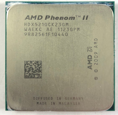 AMD Phenom II X2 521 Desktop CPU Processor- HDX521OCK23GM