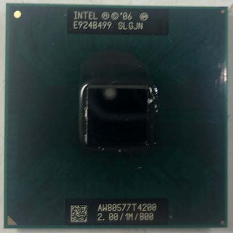 Intel Pentium T4200 Laptop CPU Processor- SLGJN
