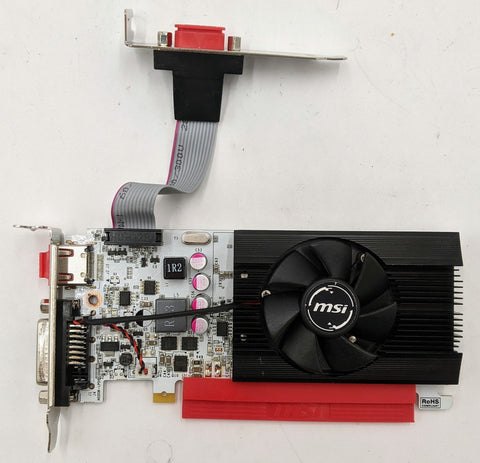 MSI GeForce GT 730 2GB GDDR5 PCI-E Graphics Card- N730K-2GD5LP/OC