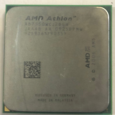 AMD Athlon X2 7550 Desktop CPU Processor- AD7550WCJ2BGH