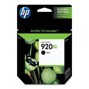 HP OfficeJet 920XL Black High Capacity Ink Cartridge- CD975AN