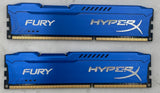 Kingston HyperX Fury HX316C10FK2/8 8GB DDR3 Desktop RAM Memory Kit