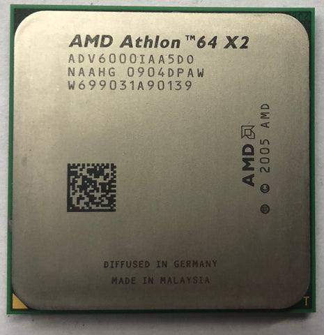 AMD Athlon 64 X2 6000+ Desktop CPU Processor- ADV6000IAA5DO