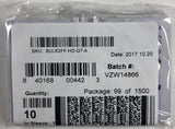 Verizon Wireless SIM Cards- BULK2FF-HD-GT-A- 100 Pack