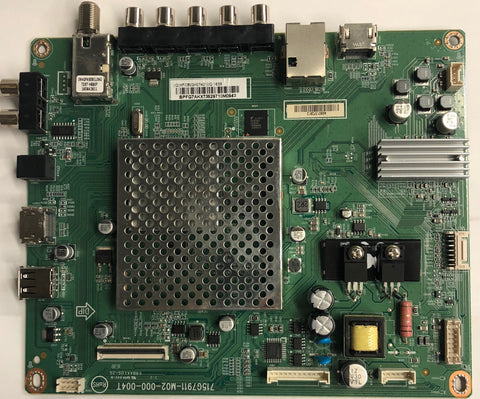 Vizio D40-D1 LED TV 715G7911-M02-000-004T Main Board- XFCB02K074010Q