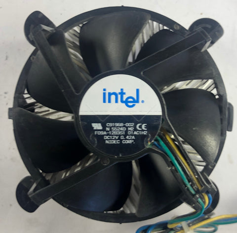 Intel F09A-12B3S1 Desktop Cooling Fan & Heatsink Assembly- C91968-002