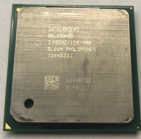 Intel Celeron 2.4 GHz Desktop CPU Processor- SL6W4