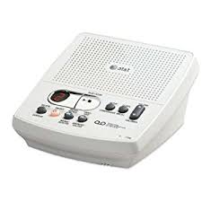 AT&T 1739 Corded Digital Answering System, White