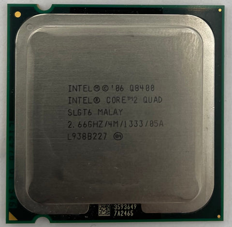 Intel Core 2 Quad Q8400 Desktop CPU Processor- SLGT6