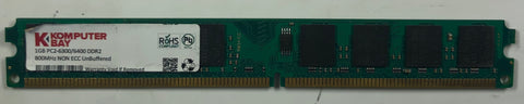 Komputer Bay 1GB DDR2 Low Profile Desktop RAM Memory