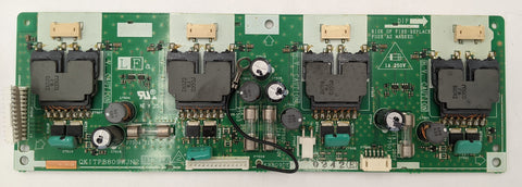 Sharp Aquos LC-37HV4U LCD TV QKITPB809WJN2 Backlight Inverter Board- DUNTKB809DE02