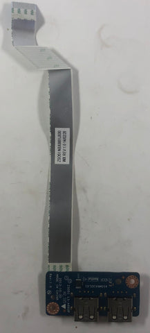 HP Pavilion TouchSmart 15 Notebook LS-A993P Dual USB Port Board- 455MKK32L01