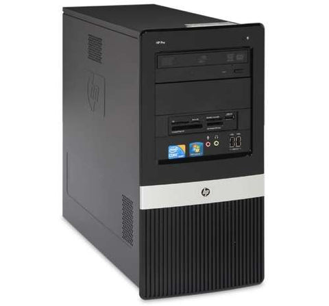 HP Pro 3130 MT Intel G6950 @2.80 GHZ, 160 GB hd, 4GB memory with Windows 7 Pro. Certifed Microsoft Refurbisher