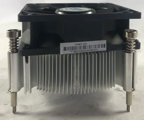 HP ProDesk 400 G1 Microtower Cooling Fan & Heatsink Assembly- 724801-001