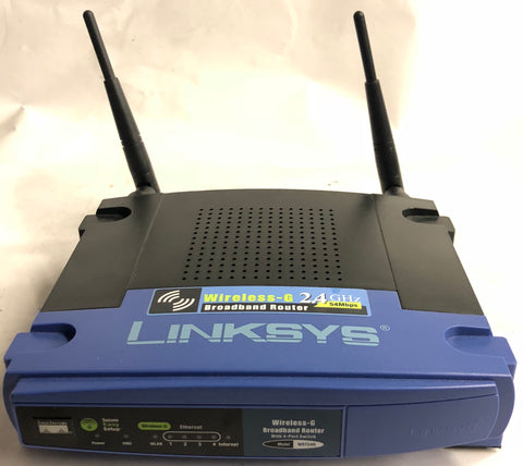 Cisco Linksys Wireless-G Broadband Router- WRT54G