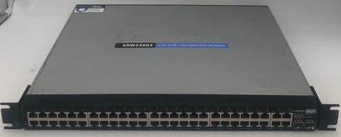 Cisco Linksys SRW248G4 48-Port Gigabit Switch with Webview