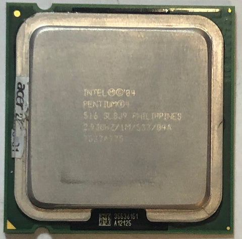 Intel Pentium 4 516 Desktop CPU Processor- SL8J9