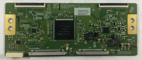LG 47WS50MS-B LED TV 6870C-0436A T-Con Board- 6871L-3080D