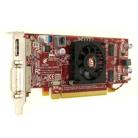 HP ATI Radeon HD4550 512MB DDR3 PCIe x16 Video Card- 584217-001