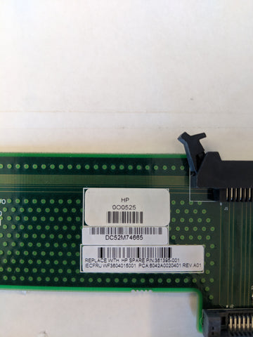 HP DL360 G4 Backplane Board 361395-001