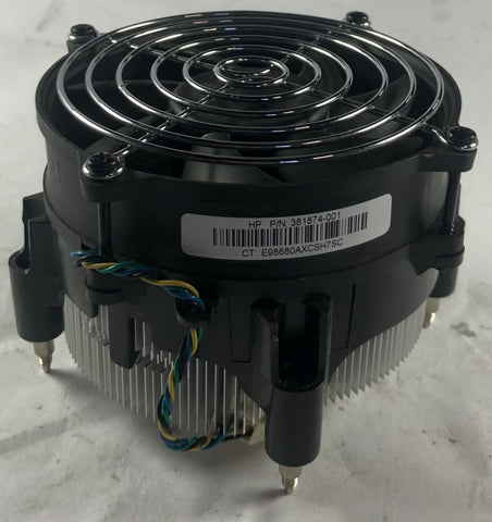 HP Compaq dc7600 Desktop Cooling Fan & Heatsink Assembly- 381874-001