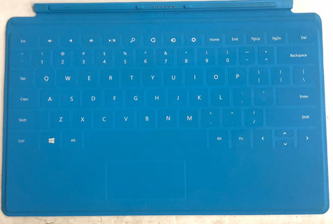 Microsoft Surface Tablet Touch Cover Keyboard- 1515- Cyan