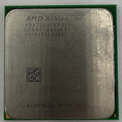 AMD Athlon 64 3200+ Desktop CPU Processor- ADA3200IAA4CN