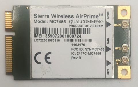 Sierra Wireless AirPrime MC7455 1103170 4G LTE Wireless Cellular Modem