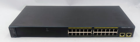 Cisco Catalyst 2960 Series 24-Port Ethernet Switch- WS-C2960-24TT-L