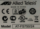 Allied Telesis AT-FS750/24 24-Port Gigabit Ethernet Combo WebSmart Switch
