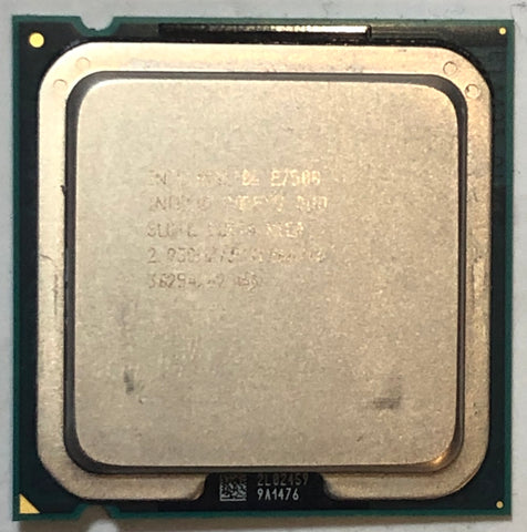 Intel Core 2 Duo E7500 Desktop CPU Processor- SLGTE