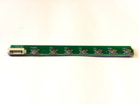 Sceptre LED TV (40KA-KEY) Function Button Board -C241140