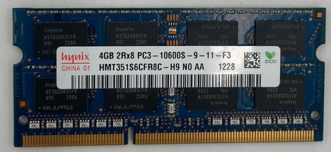 Hynix HMT351S6CFR8C-H9 4GB DDR3 SODIMM Laptop RAM Memory