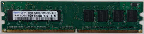 Samsung M378T6553EZS-CE6 512MB DDR2 Desktop RAM Memory