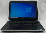 Dell Latitude E5530 Laptop- 128GB SSD, 4GB RAM, Intel i5 CPU, Windows 10 Pro