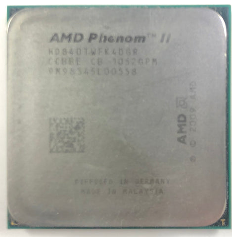 AMD Phenom II X4 840T Desktop CPU Processor- HD840TWFK4DGR