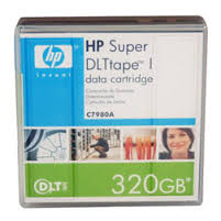 HP Super DLT Tape 320GB Data Cartridge- C7980A