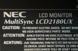 NEC MultiSync LCD2180UX 21.3" LCD Monitor