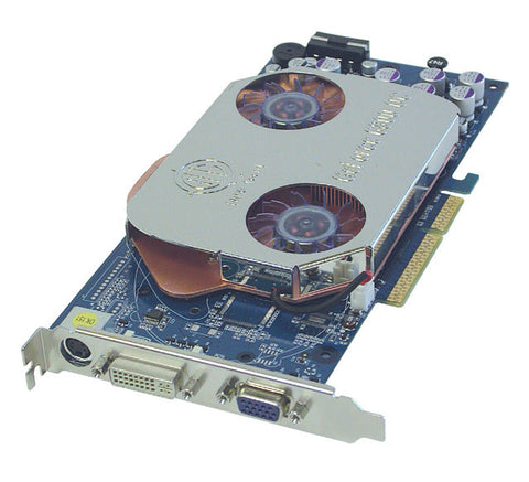 BFG BFGR6800OC NVIDIA GeForce 6800 128MB DDR 256-Bit AGP 4X/8X Video Card GPU
