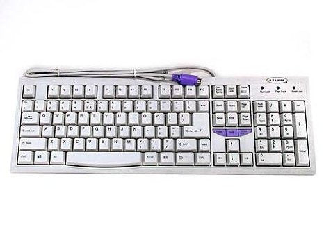 Belkin Standard Keyboard  107 Key PS2 w/power Mgmt Keys (F8E223)