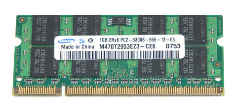 Samsung 1GB 667MHz DDR2 PC2-5300S M470T2953EZ3-CE6